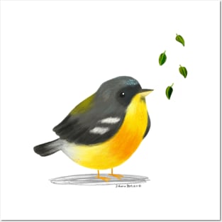 Tropical Parula Bird Posters and Art